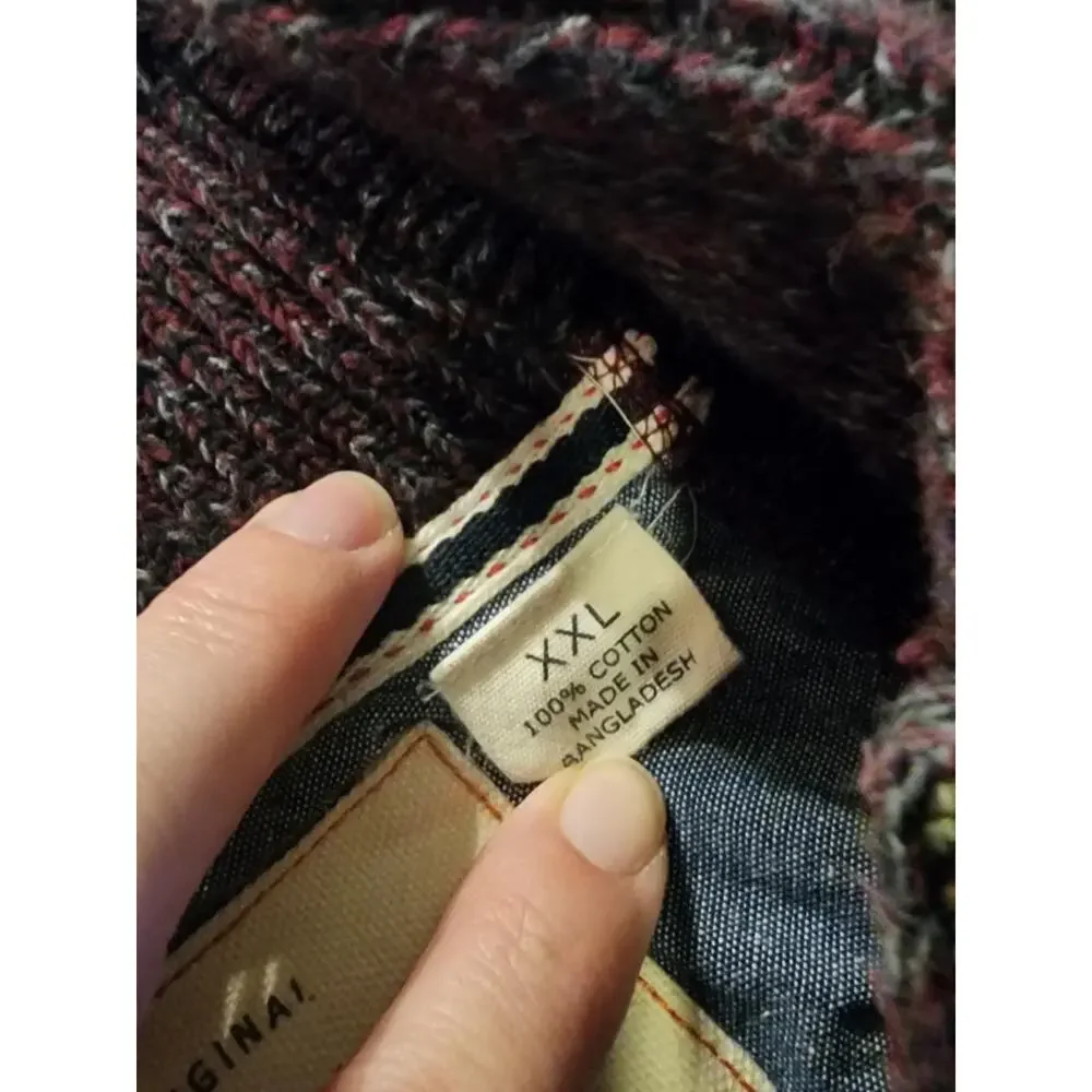 Weatherproof Vintage, XXL 100% Cotton Mens Pullover Sweater